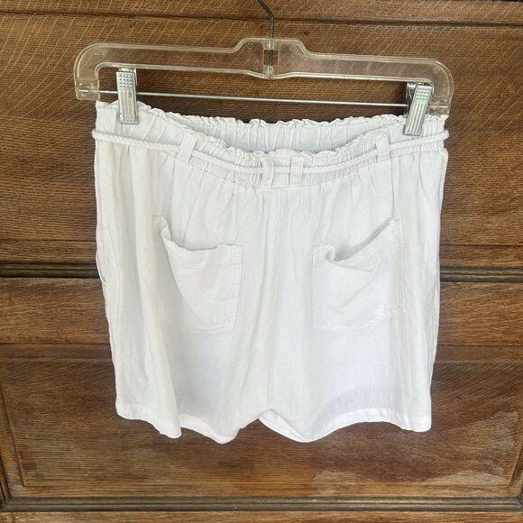 Thread and Supply Set Sail Shorts White Elastic Waist  Size Small - Picture 3 of 8